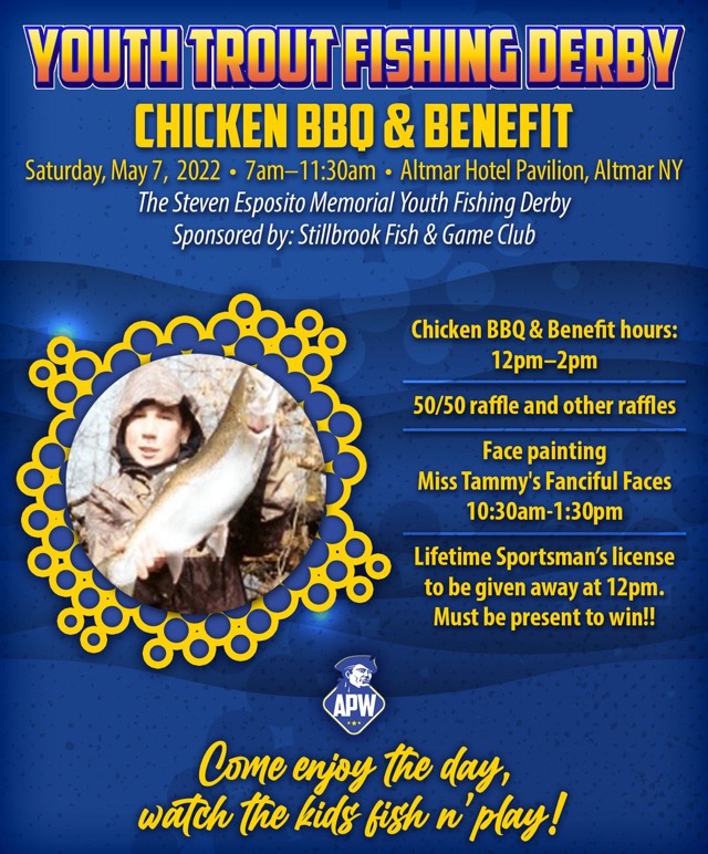 APW Steven Esposito Memorial Youth Fishing Derby