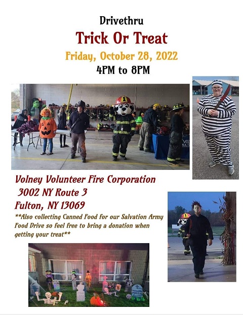 Drive Thru Trick or treat volney
