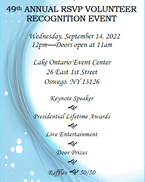 RSVP annual dinner