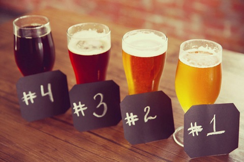 tap craft beertasting