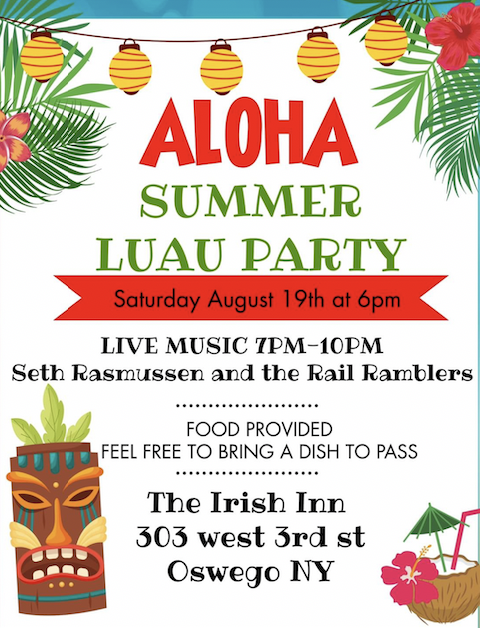 Aloha Summer Luau Party 8.19