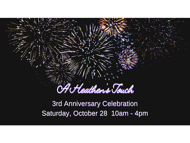 Amethyst Reiki 3rd Anniversary Party Fulton 10.28.2023