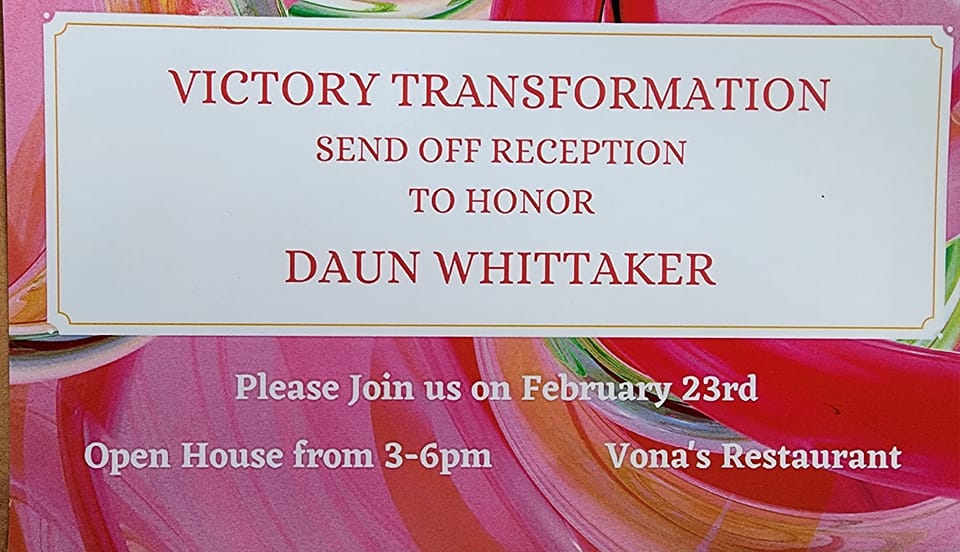 Daun whittaker retirement