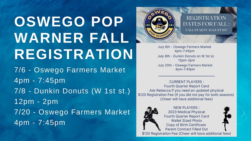 FallRegistratiomOswegoPopWarner