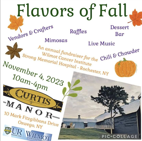 Flavors of Fall Fundraiser Curtis Manor 11.4