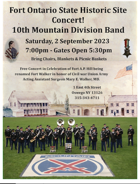 Fort Ontario 10th Mntn Division Band 9.2