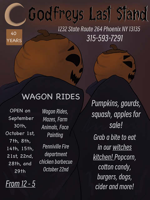 Godfreys Last Stand Hayrides 10.23