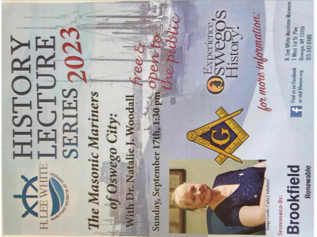 H Lee White Museum History Lecture Series 9.17
