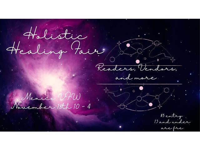 Holistic Healing Fair Mexico VFW 11.18.2023