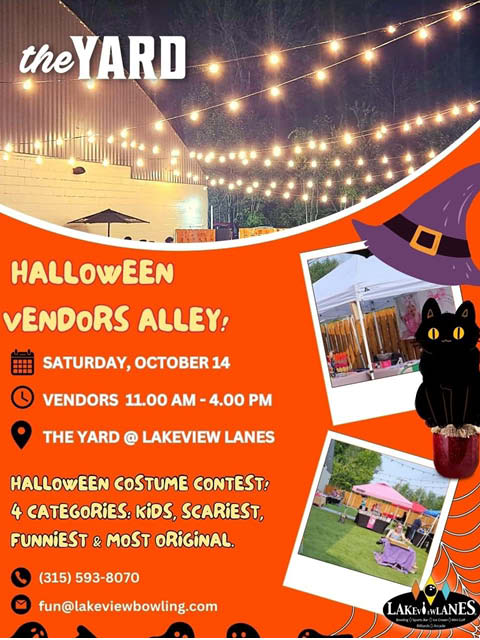 Lakeview Lanes Halloween Vendors Alley 10.14.23