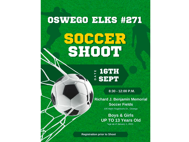 Oswego Elks Soccer Shoot 9.16