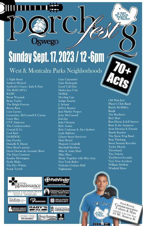 Oswego Porchfest 2023 9.17