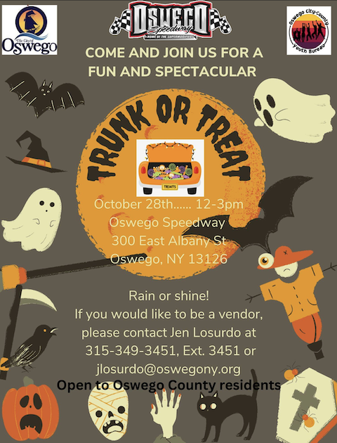 Oswego Speedway Trunk or Treat