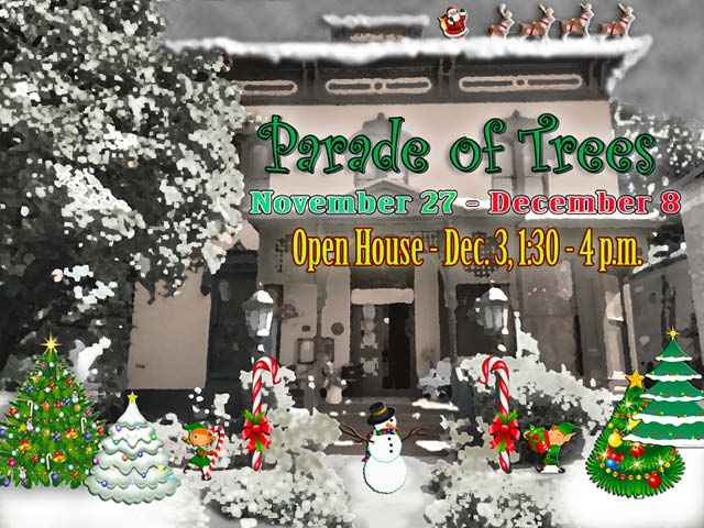 Pratt House Open House Parade of Trees 12.4.2023