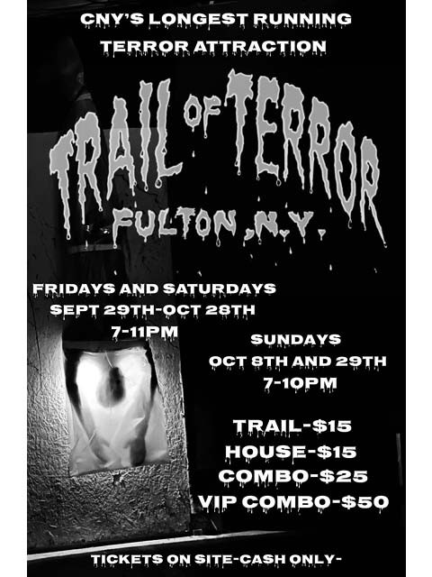 Trail of Terror Haunted Hayrides and Haunted House Sept Oct 2023