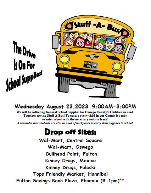 United Way Stuff A Bus 8.23