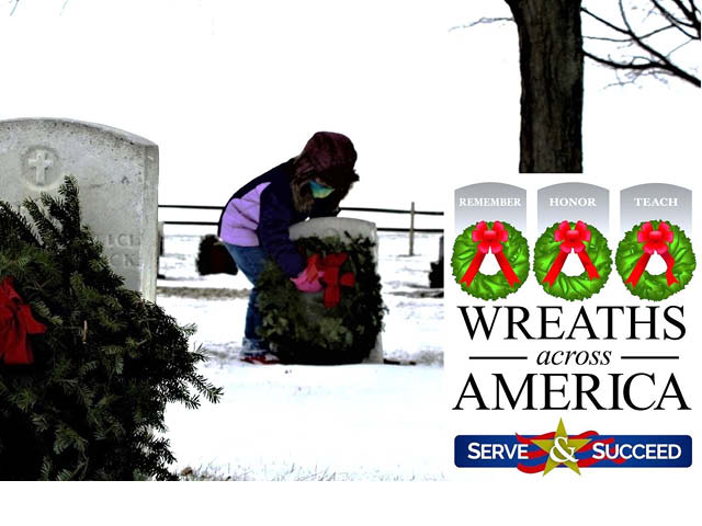 Wreaths Across America Ceremony Fort Ontario 12.16.2023