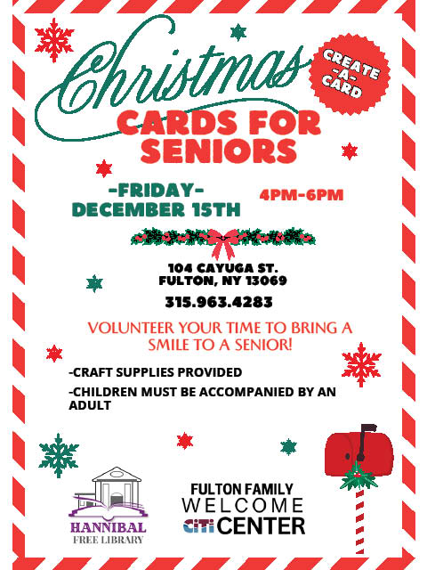 citi fulton family welcome center christmas cards for seniors 12.15.2023