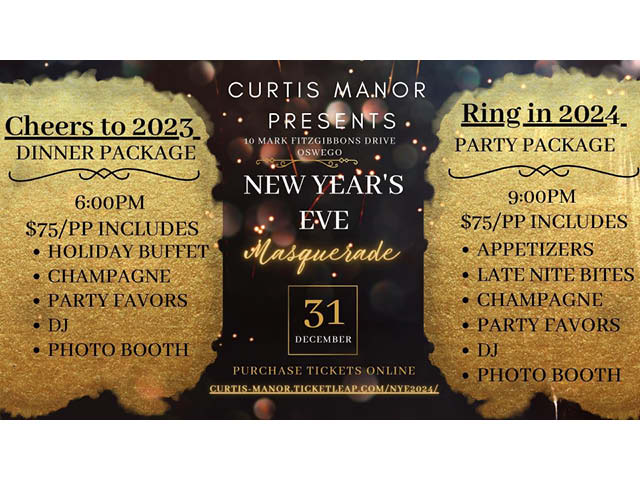 curtis manor new years masquerade 12.31.2023