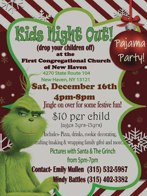 kids night out first congregational church new haven 12.16.2023