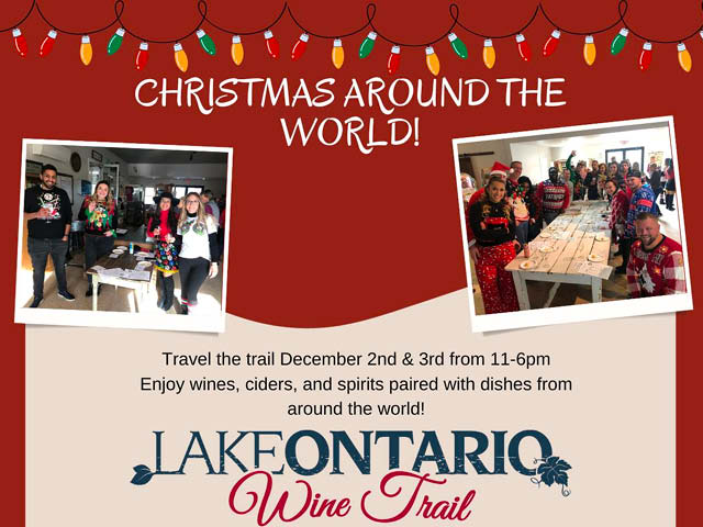 lake ontario wine trail christmas around the world 12.2 3.2023