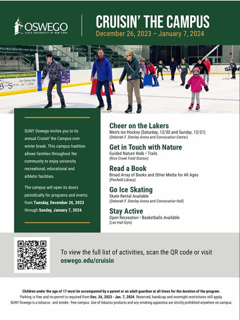 oswego cruisin campus 12.26.23 1.7.24