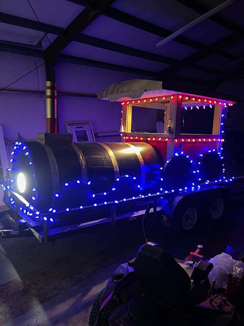 santa train scriba 12.18.2023