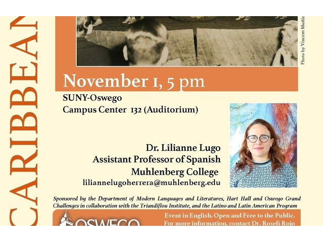suny oswego caribbean voices series tropicanas talk 11.1.2023