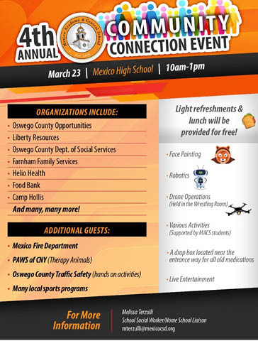 4th community connection event mexico high school 3.23.2024