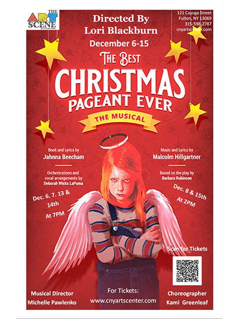 best christmas pageant ever art scene cny arts center dec 2024