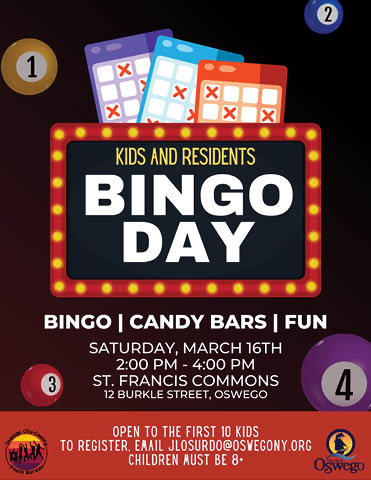 bingo residents kids st francis commons 3.16.2024