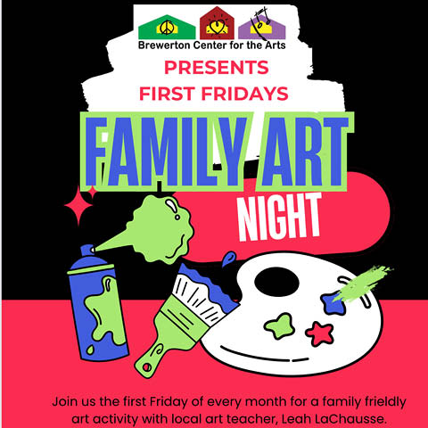 brewerton center arts family art nights 2024