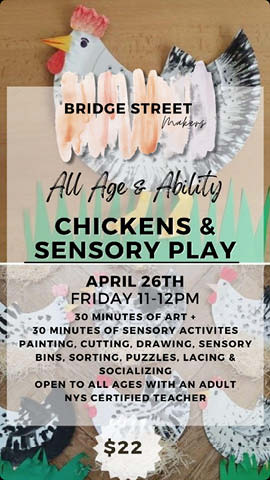 chickens sensory play bridge st makers 4.26.2024