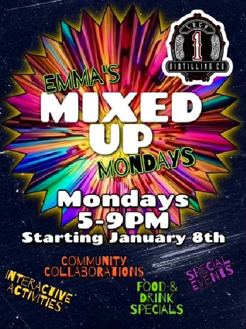 emmas mixed up mondays lock 1 distillery phoenix 1.8.2024