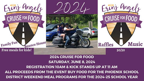 erins angels cruise for food phoenix vfw 6.8.2024