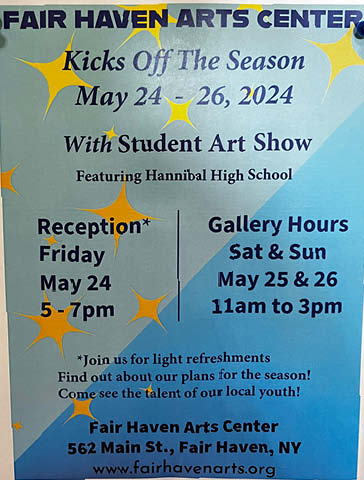 fair haven arts center student art show 5.24.2024