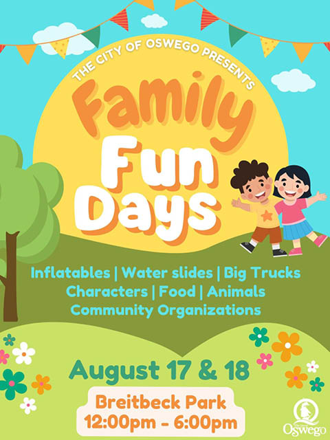 family fun days oswego breitbeck park 8.17 18.2024
