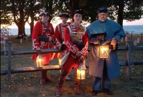fort ontario lantern tours wednesdays sept oct 2024