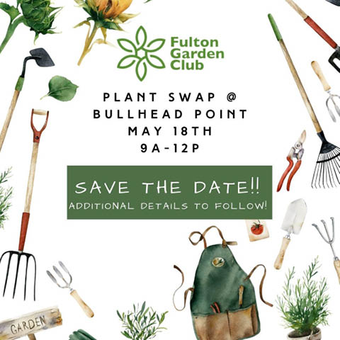 fulton garden club plant swap bullhead point 5.18.2024