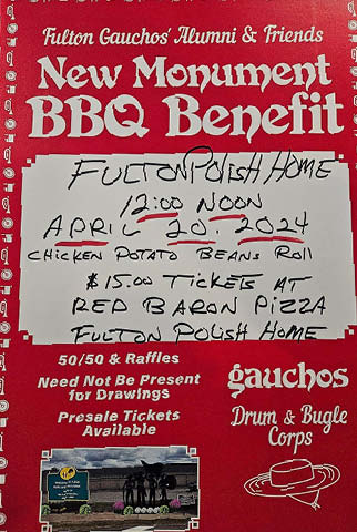 fulton gauchos bbq at fulton polish home 4.20.2024