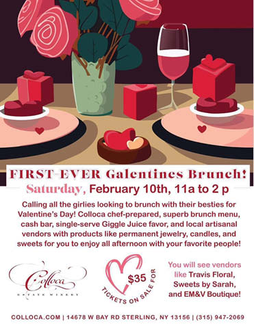 galentines brunch collocas vendor fair 2.10.2024