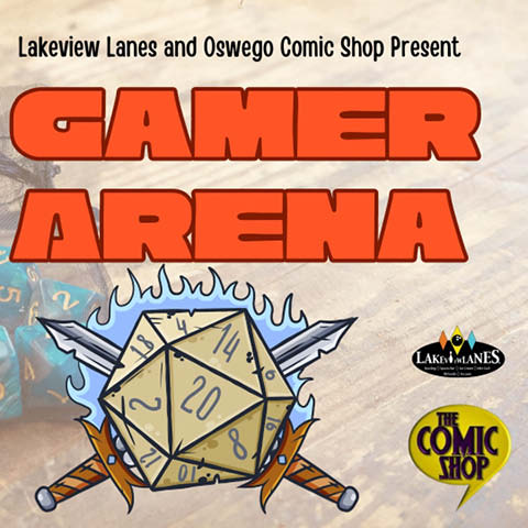 gamer arena lakeview lanes comic shop 5.18.2024