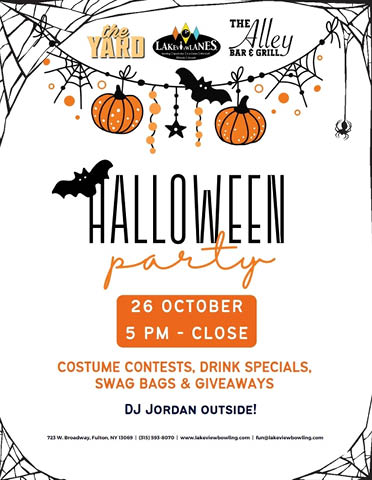 halloween party lakeview lanes 10.26.2024