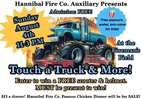 hannibal fire co touch a truck 8.4.2024