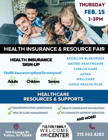 health insurance resource fair fulton family welcome center 2.15.2024