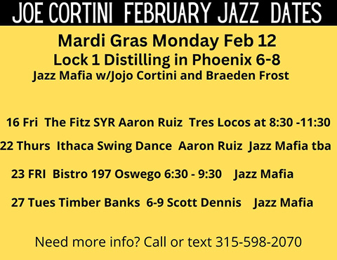 joe cortini jazz mafia bistro 197 2.23.2024