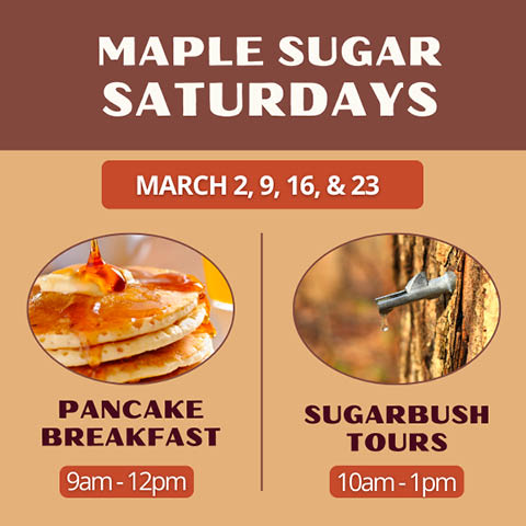 maple sugar saturdays beaver lake march 2024