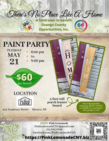 no place like a home oco painting fundraiser 5.21.2024