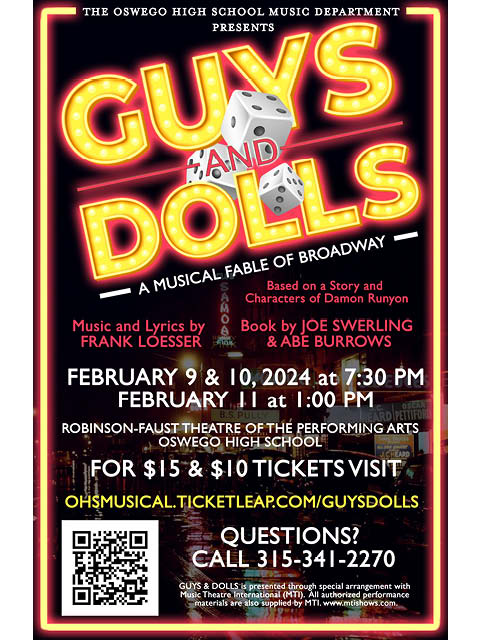 ohs musical guys dolls february 9 11 2024