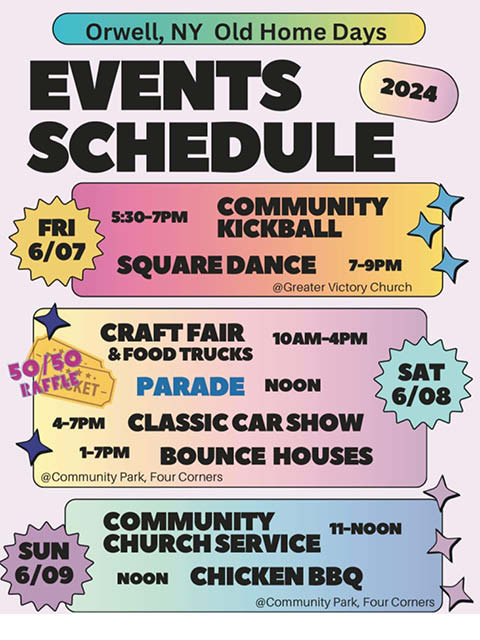 orwell old home days june 2024